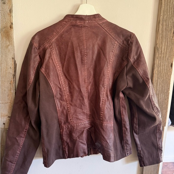 Maurice’s Women's Brown Leather Jacket - Picture 4 of 5
